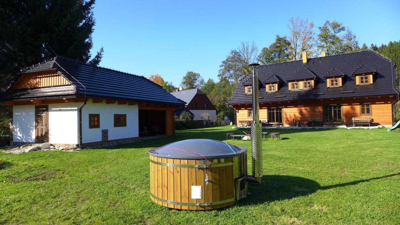 Villa Roubenka Pod Capim Vrchem Velké Losiny Esterno foto